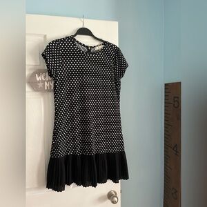 Michael Kors Black and White Polka Dot dress